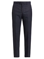 Wool Slim Trousers