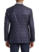 G-Line Plaid Wool-Blend Sport Coat