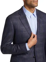 G-Line Plaid Wool-Blend Sport Coat