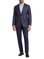 G-Line Plaid Wool-Blend Sport Coat