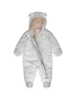 Baby Girl's Puffer Footed Snowsuit