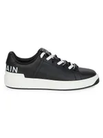 B Court Leather Low-Top Sneakers
