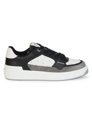 B Court Leather Low-Top Sneakers