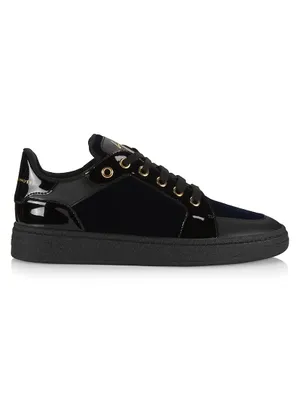 GZ/94 Scarpa Uomo Velvet & Leather Sneakers