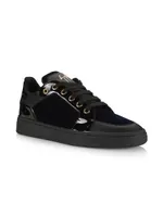 GZ/94 Scarpa Uomo Velvet & Leather Sneakers