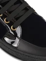 GZ/94 Scarpa Uomo Velvet & Leather Sneakers