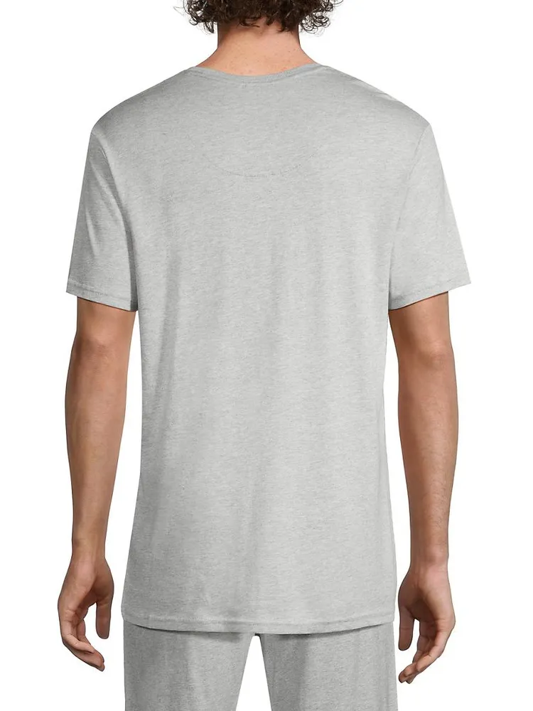 Cotton-Blend Crewneck T-Shirt