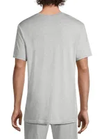 Cotton-Blend Crewneck T-Shirt