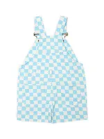 Baby's,Little Girl's & Checkered Shortalls