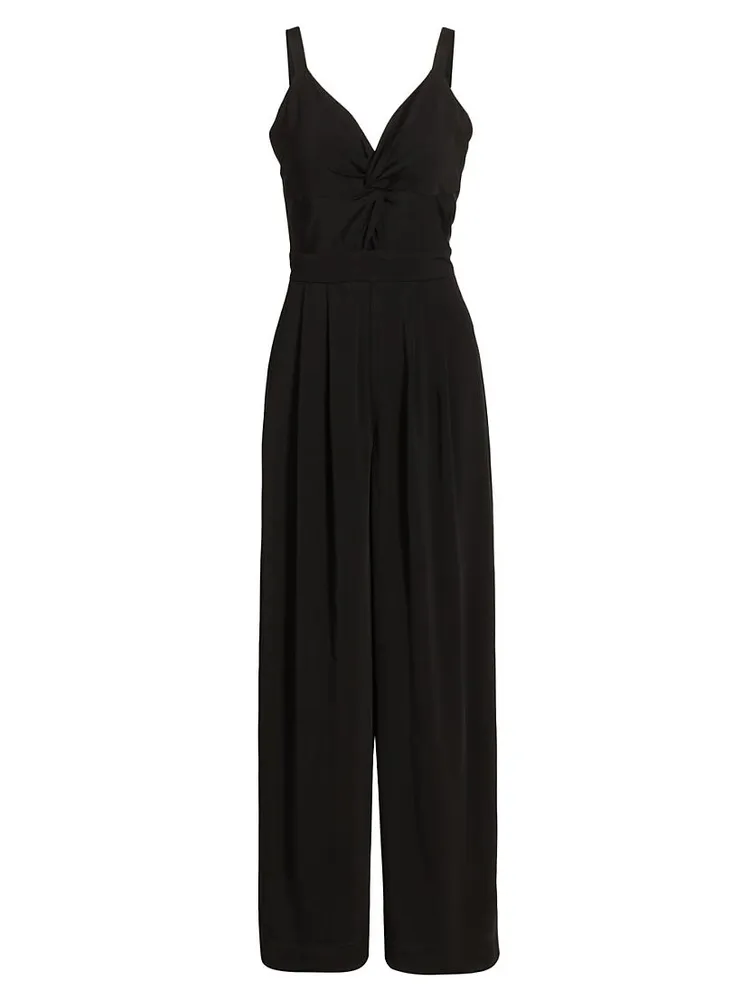 The Helena Twisted Wide-Leg Jumpsuit