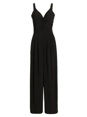 The Helena Twisted Wide-Leg Jumpsuit