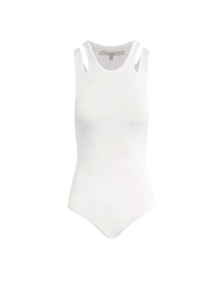 Cut-Out Tank Bodysuit