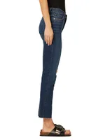 Nico Mid-Rise Straight Jeans