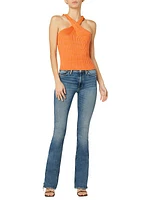 Barbara High-Rise Bootcut Jeans