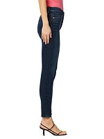 Barbara High-Rise Super Skinny Crop Jeans