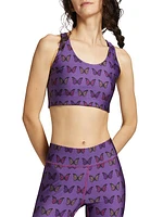 Butterfly Hi-Shine Sports Bra