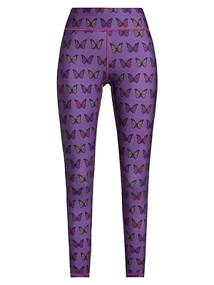 Butterfly Mid-Rise Leggings