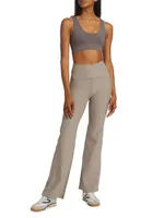 At Your Leisure Spacedye Boot-Cut Yoga Pants