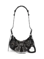Le Cagole XS Shoulder Bag With Safety Pins