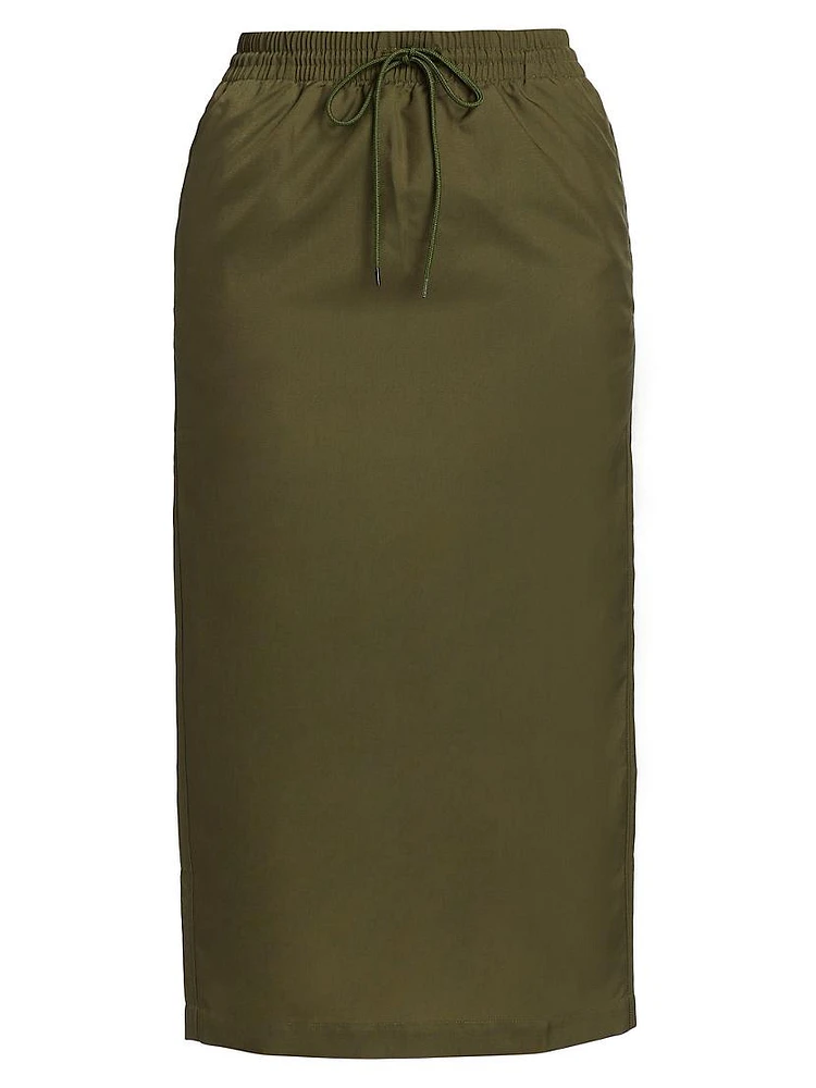 Utility Midi-Skirt