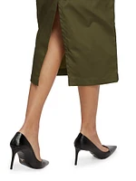 Utility Midi-Skirt