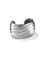 Cable Edge Bracelet Sterling Silver