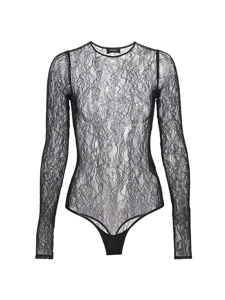 Swirling Lace Bodysuit