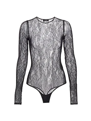 Swirling Lace Bodysuit