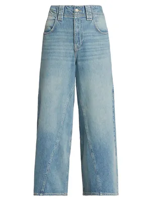 We The Free Good Luck Barrel Jeans
