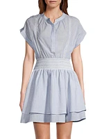 Lina Striped Minidress