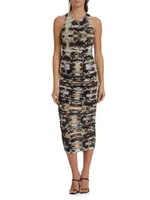 Lissi Rushed Bodycon Dress