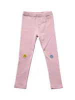 Baby Girl's, Little Girl's & Smiley Sweatsuit