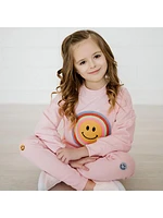 Baby Girl's, Little Girl's & Girl's Smiley Sweatsuit