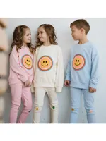 Baby Girl's, Little Girl's & Smiley Sweatsuit