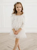 Baby Girl's, Little Girl's & Butterfly Layered Tulle Dress