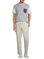 Valencia Striped Pocket T-Shirt