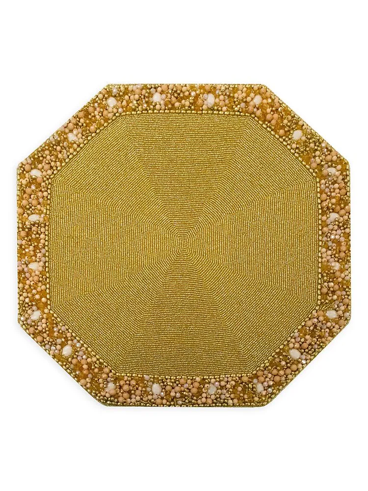 Hand-Beaded Octagon Placemat