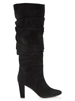 Calassohi 90MM Slouchy Suede Knee-High Boots