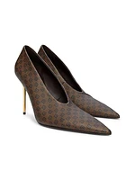 Clara-Mini Monogram Pumps