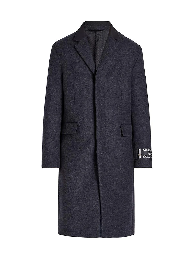 Orkar Wool-Blend Coat