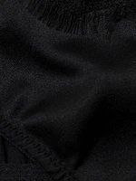 Lace Inset Thong