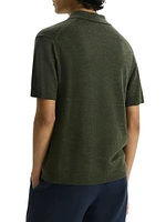 Brenan Linen-Blend Polo Shirt