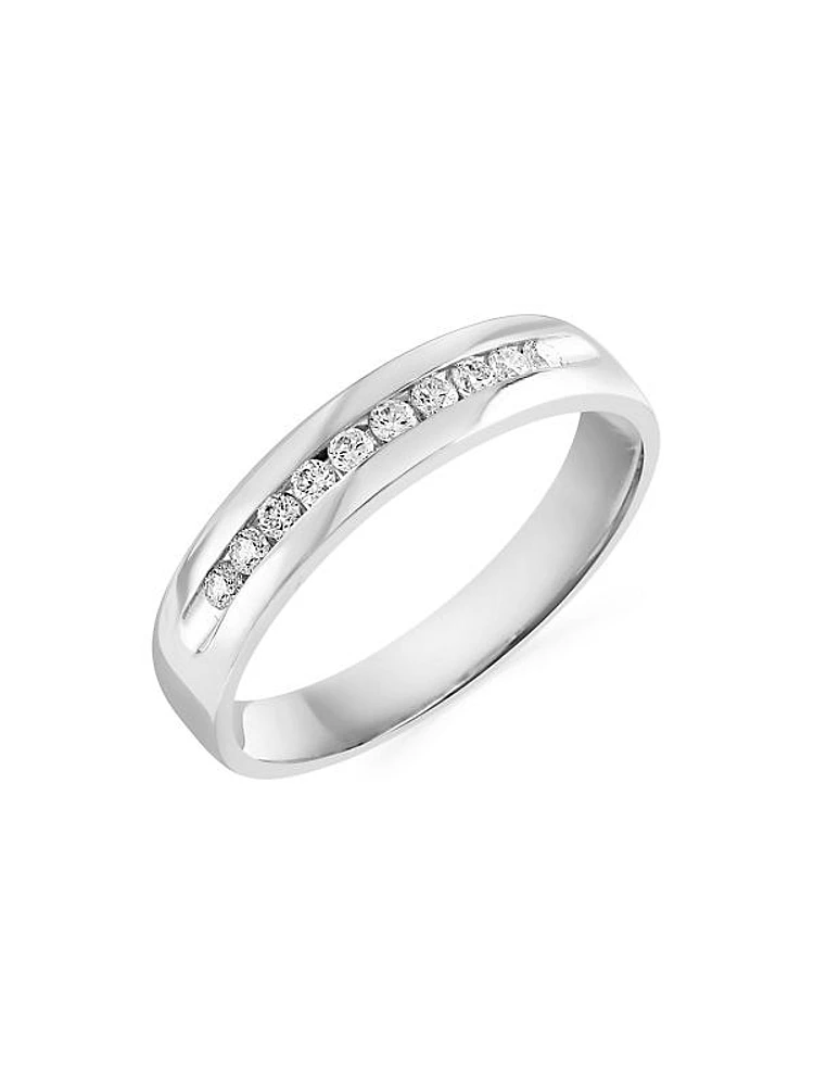 COLLECTION Diamond & 14K White Gold Ring