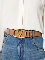 Reversible VLogo Signature Belt Calfskin 40MM