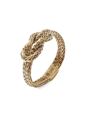 Love Knot 14K Yellow Gold Ring