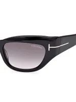 Brianna 55MM Cat-Eye Sunglasses