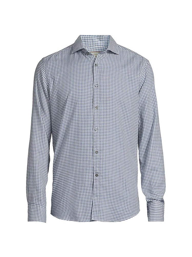 Check Cotton Sport Shirt