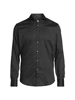 Micro Print Sport Shirt