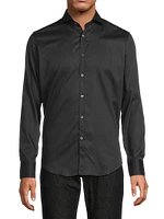 Micro Print Sport Shirt