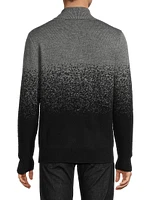 Gradient Wool-Blend Turtleneck Sweater